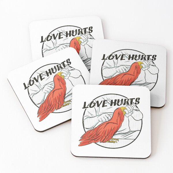 Item preview, Parrot Love Hurts designed and sold by TamGustam.