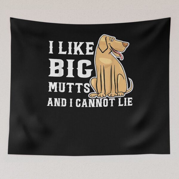 Item preview, I Like A Big Mutts Dog Lover Groomer Grooming Fur Artist  designed and sold by zpruby.