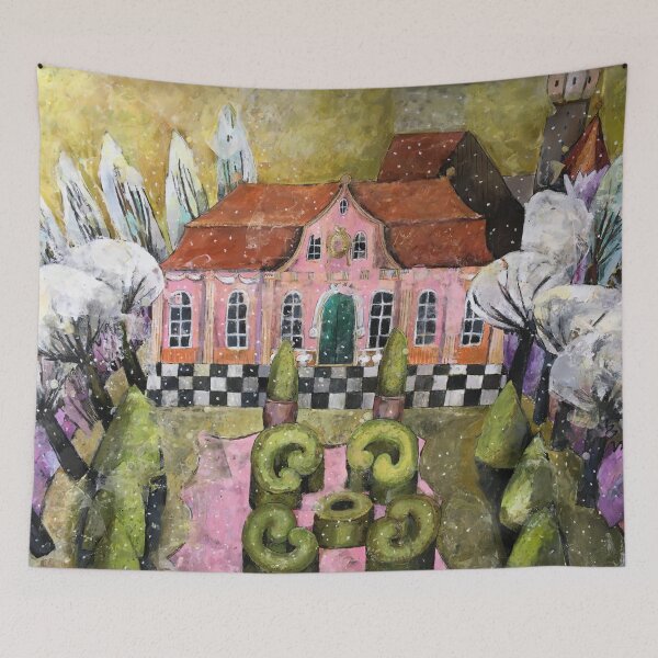 Item preview, Blossoming trees in the castle garden near Sanspareil designed and sold by Ursula Katrin Kranz.