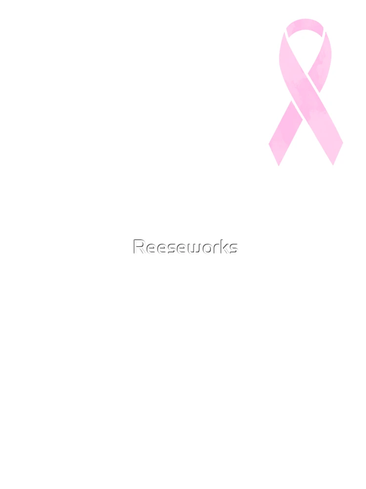 Thumbnail 4 of 4, Boxy T-Shirt, Pink Breast Cancer Ribbon designed and sold by Reeseworks.
