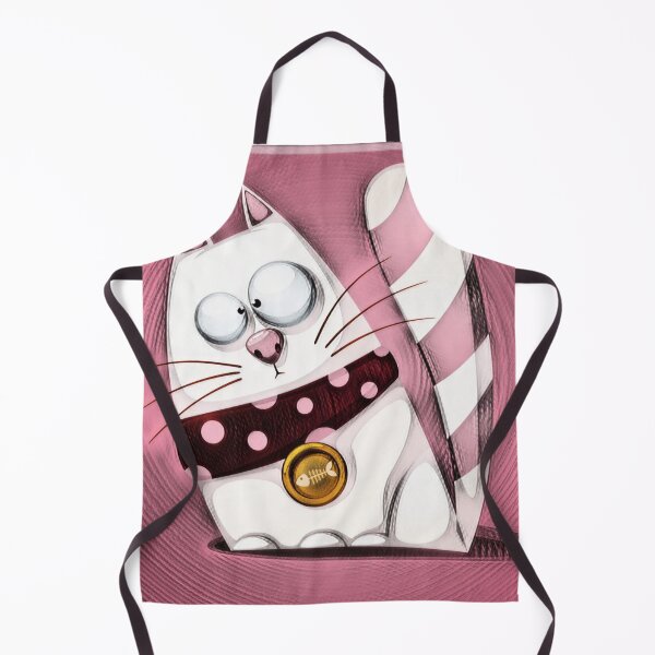Item preview, Sweet curious cat painting designed and sold by Takemeforaride.