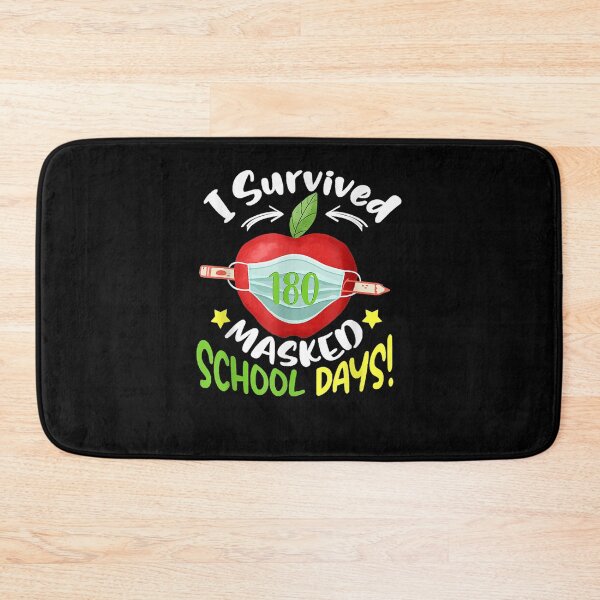 Item preview, I Survived 180 Masked Days End Of School 2020 2021  designed and sold by jerrie9.
