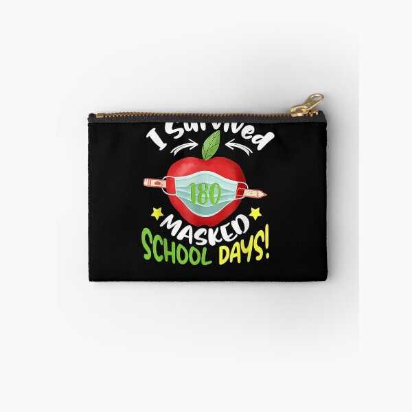 Item preview, I Survived 180 Masked Days End Of School 2020 2021  designed and sold by jerrie9.