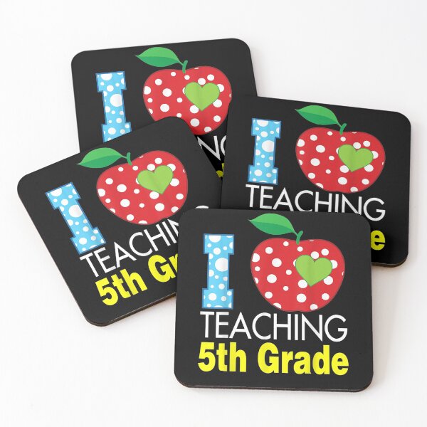Item preview, I Love Teaching Fifth Grade 5th Teacher Back To School First  designed and sold by jerrie9.