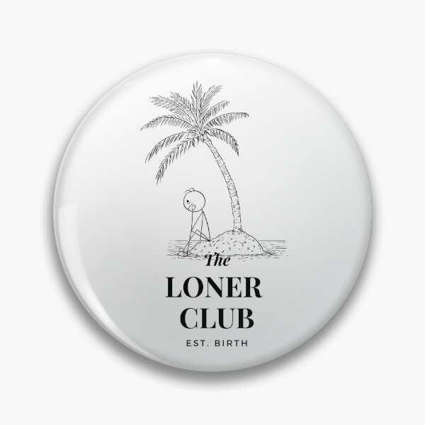 Item preview, The Loner Club Print designed and sold by MikDidIt.