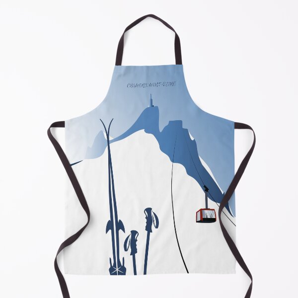 Item preview, Alps poster Chamonix Mont Blanc Aiguille du Midi designed and sold by leewarddesign.