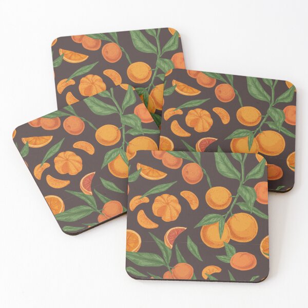 Item preview, Dark Citrus Pattern designed and sold by AuraDesigner.