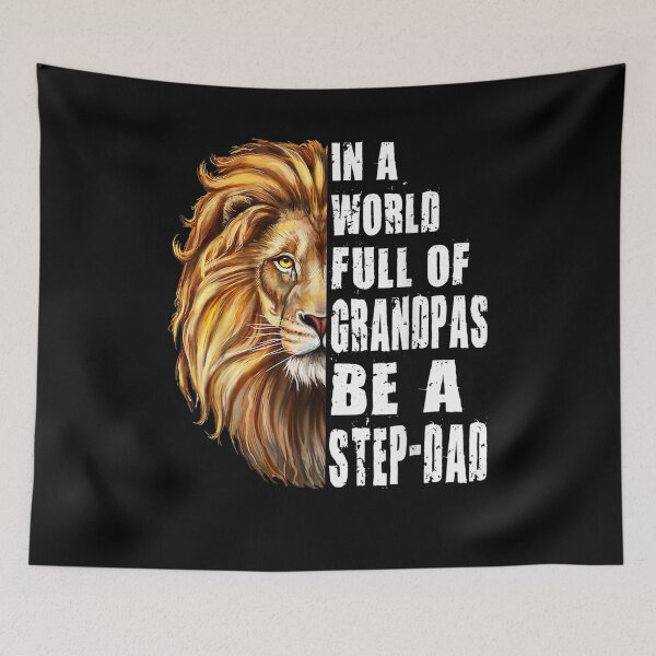 Item preview, Mens In A World Full Of Grandpas Be A Step Dad Father's Day  designed and sold by laurader.