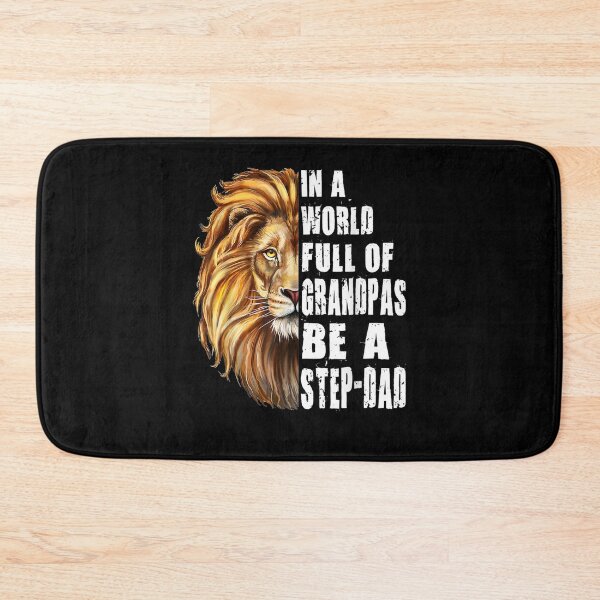 Item preview, Mens In A World Full Of Grandpas Be A Step Dad Father's Day  designed and sold by laurader.