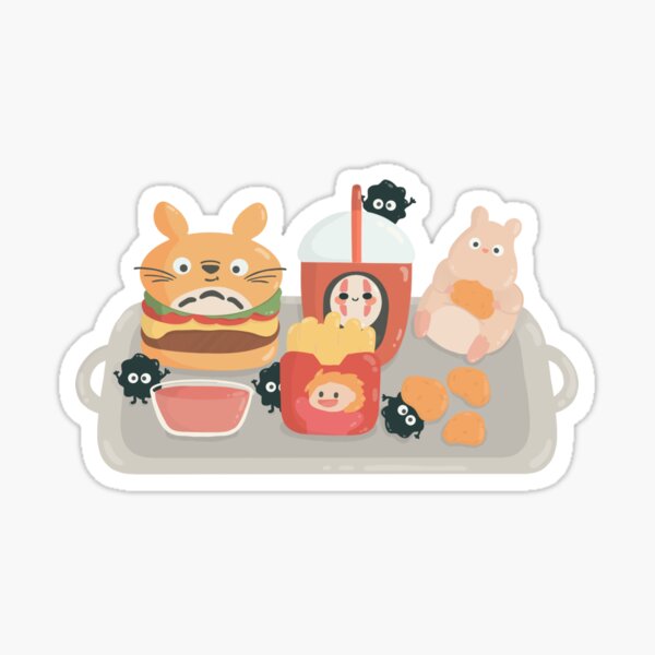 Ghibli-Fastfood | Ventilator Sticker