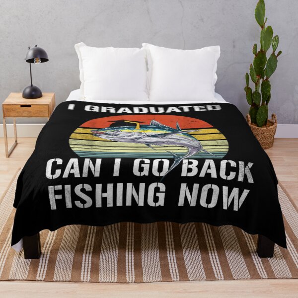 Item preview, Graduated Can I Go Fishing Now Funny Graduation For Him Her  designed and sold by laurader.