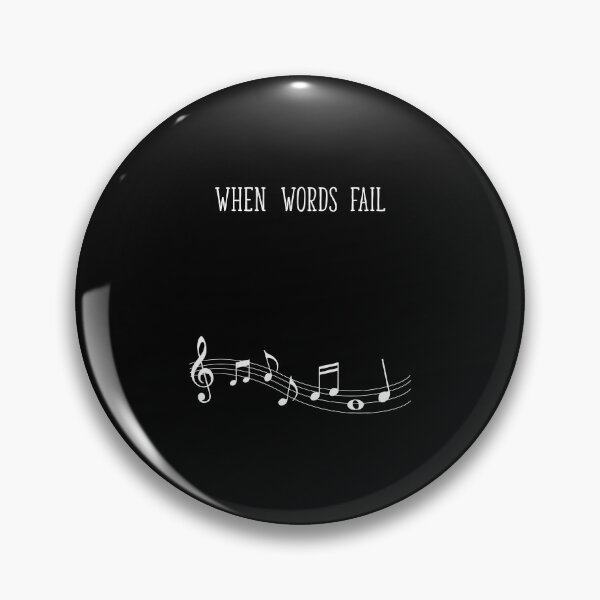 Item preview, When Words Fail Music Speaks designed and sold by oltonomer8.