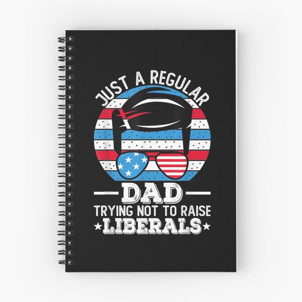 Item preview, Just A Regular Dad Trying Not To Raise Liberals Usa Flag  designed and sold by laurader.
