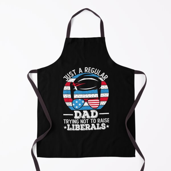 Item preview, Just A Regular Dad Trying Not To Raise Liberals Usa Flag designed and sold by laurader.