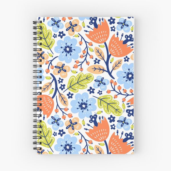 Item preview, Floral Scandinavian Pattern designed and sold by AuraDesigner.