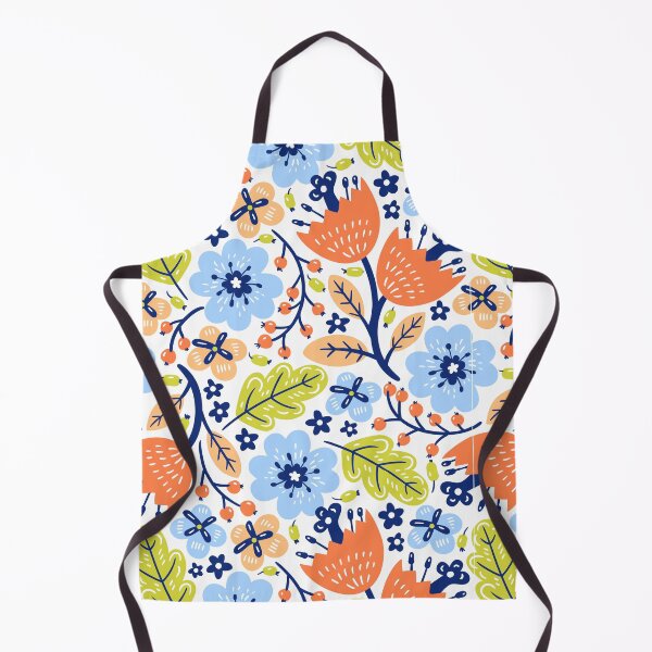 Item preview, Floral Scandinavian Pattern designed and sold by AuraDesigner.