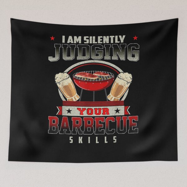 Item preview, Smoker I Am Silently Judging Your Bbq Skills Beer  designed and sold by laurader.