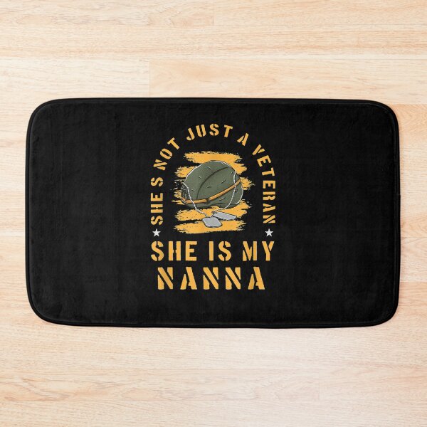 Item preview, He's Not Just A Veteran He's My Nanna Veterans Day  designed and sold by jerrie9.