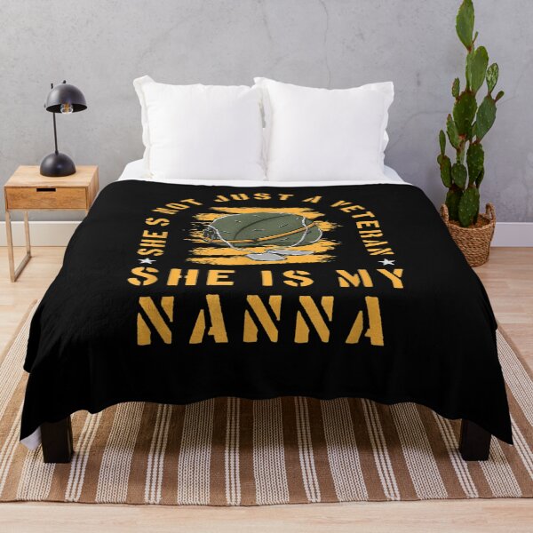 Item preview, He's Not Just A Veteran He's My Nanna Veterans Day  designed and sold by jerrie9.