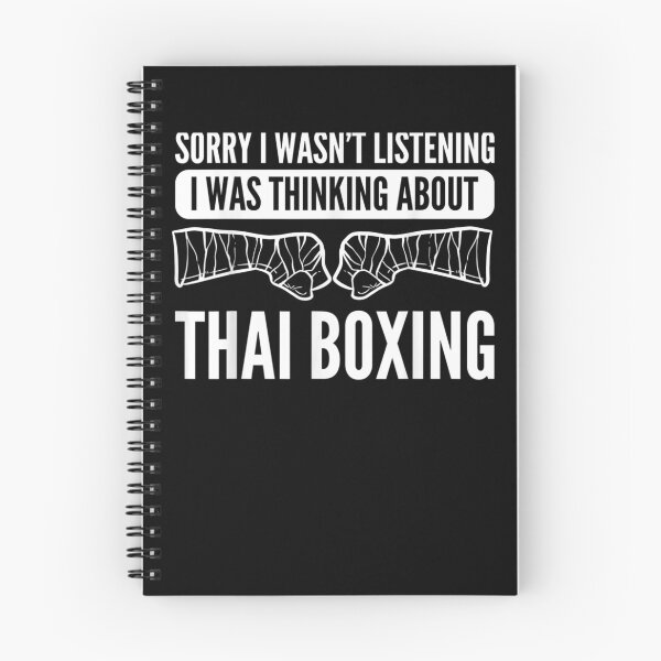 Item preview, Sorry I Wasn't Listening I Was Thinking About Thai Boxing  designed and sold by laurader.
