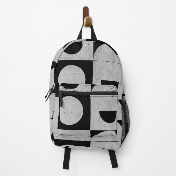 Item preview, Mid-century Concrete Moon Grey and Black designed and sold by QuestingPixel.