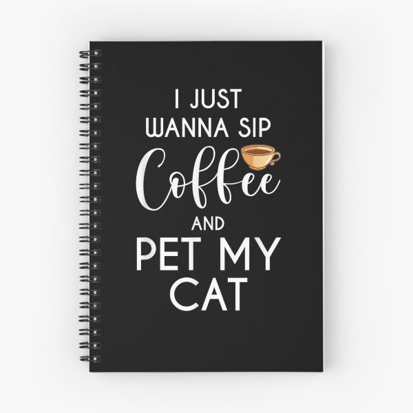Item preview, Funny I Wanna Sip Coffee And Pet My Cat Coffee Cat Lover  designed and sold by jerrie9.