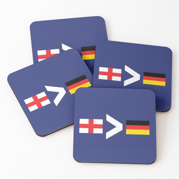 Item preview, England greater than Germany designed and sold by Feline Rockstars.
