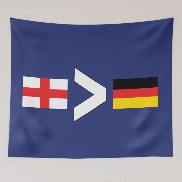 Item preview, England greater than Germany designed and sold by Feline Rockstars.