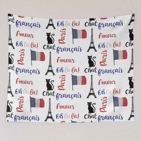 Item preview, French Collection Pattern designed and sold by TravelScientist.