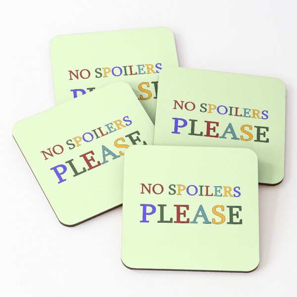 Item preview, Please no spoilers designed and sold by IriArt-Designs.