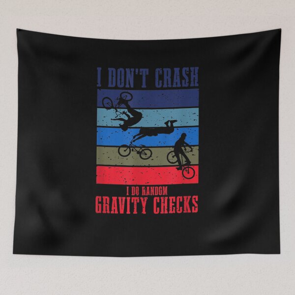Item preview, Mountain Bike Biking Motocross Cycling I Fun Gravity Checks  designed and sold by jerrie9.