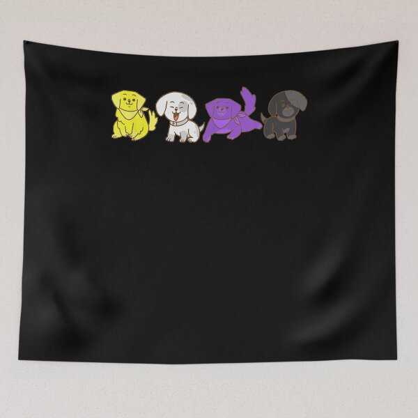 Item preview, Non Binary Dogs Lgbtq  designed and sold by laurader.