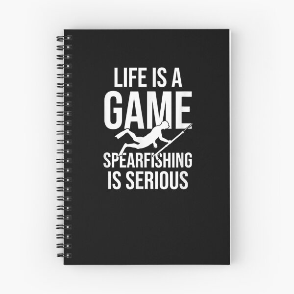 Item preview, Life Is A Game Spearfishing Is Serious Diving Spearfishing  designed and sold by laurader.