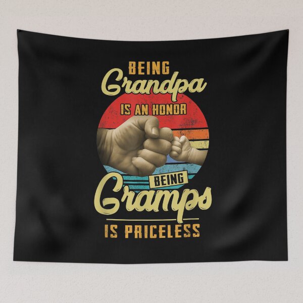 Item preview, Mens Being A Dad Is An Honor Being A Gramps Is Priceless  designed and sold by jerrie9.
