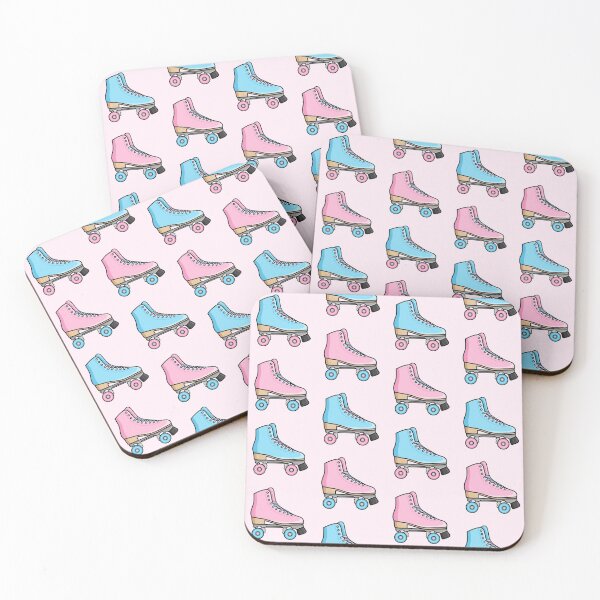Item preview, Roller Skates Pink Blue Pastel Aesthetics  designed and sold by DimensionC169.