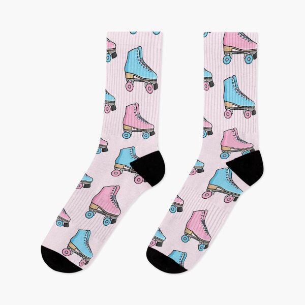 Item preview, Roller Skates Pink Blue Pastel Aesthetics  designed and sold by DimensionC169.
