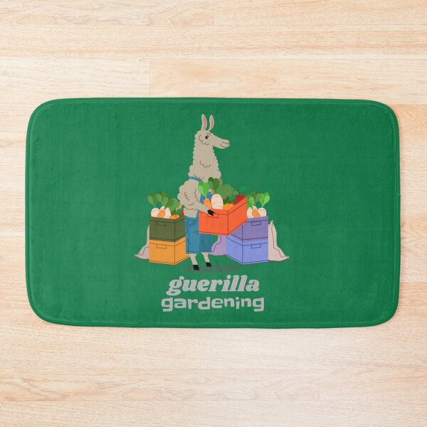 Item preview, Guerilla Gardening Llama designed and sold by ShineEyePirate.