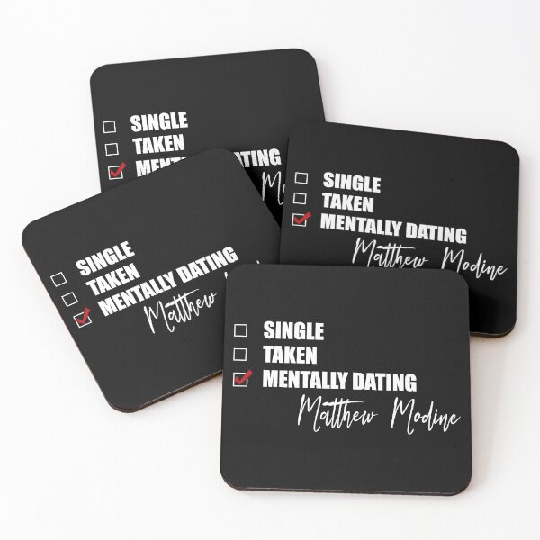 Item preview, Mentally Dating Matthew Modine designed and sold by Bend-The-Trendd.