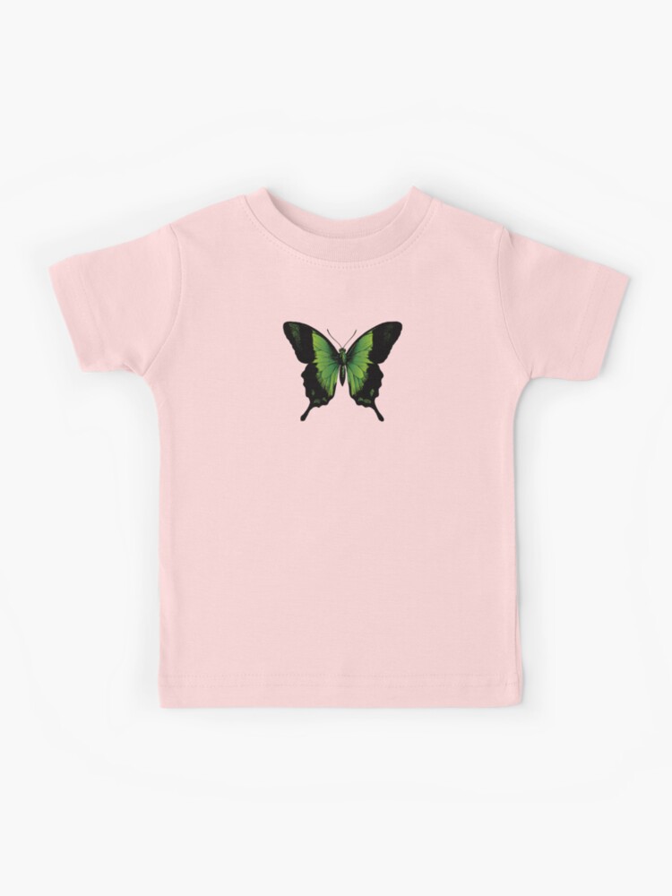 Green Butterfly | Vintage Butterfly | Green and Black |