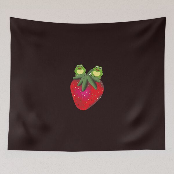 Item preview, strawberry frog.fruits.Red designed and sold by noor121.