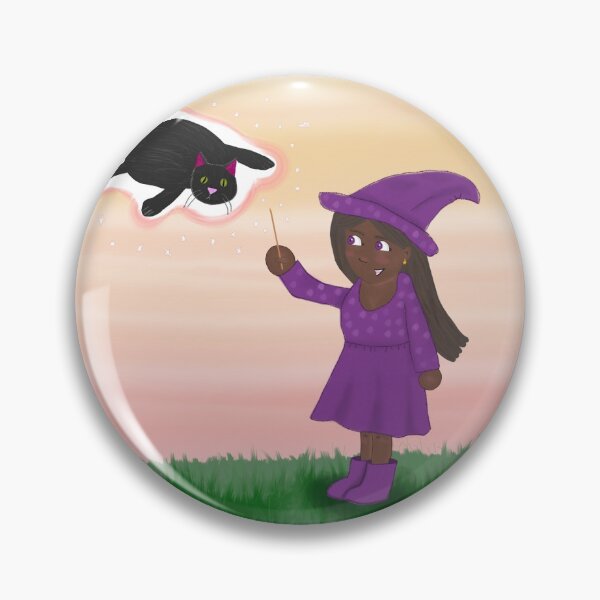 Item preview, Witch and her cat designed and sold by Charlotsart .
