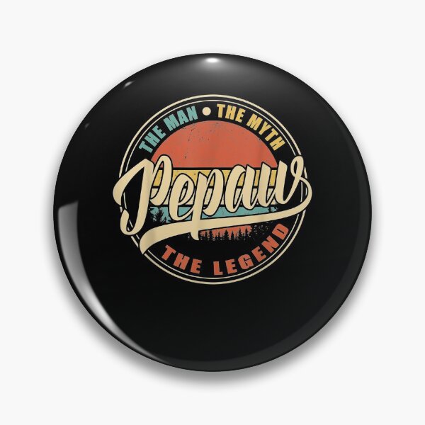 Item preview, Mens Pepaw The Man The Myth The Legend Vintage Retro Fathers Day  designed and sold by jerrie9.
