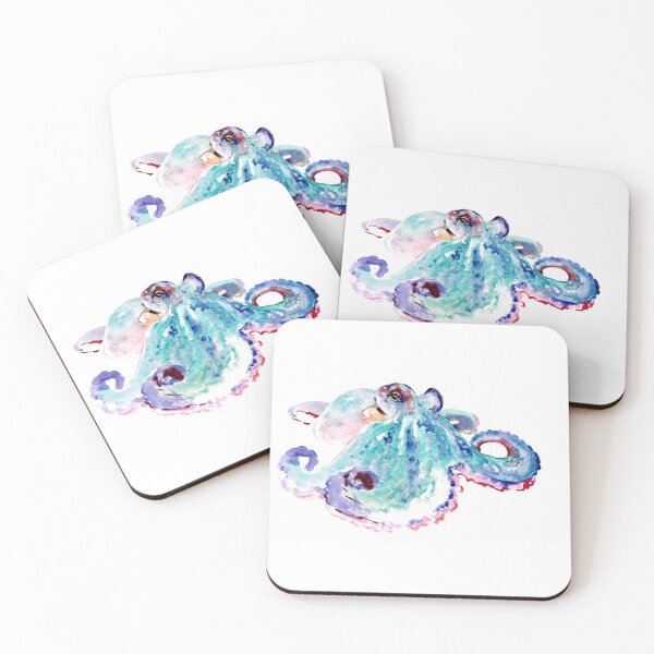 Item preview, Turquoise Octopus designed and sold by surenart.