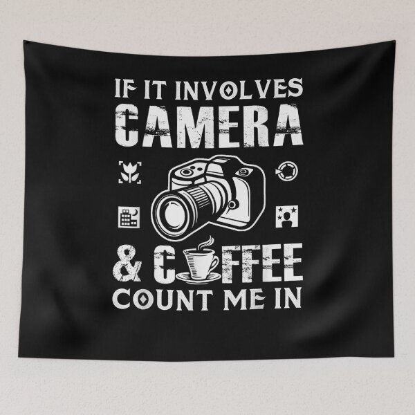 Item preview, I Love Camera And Coffee Best Photography Quote  designed and sold by jerrie9.