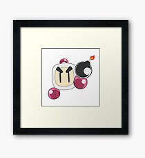 Bomberman Framed Print