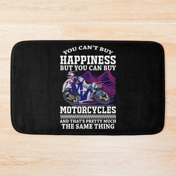 Item preview, Motorcycle biker happy saying design designed and sold by brunsch-print.