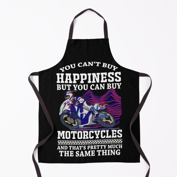 Item preview, Motorcycle biker happy saying design designed and sold by brunsch-print.