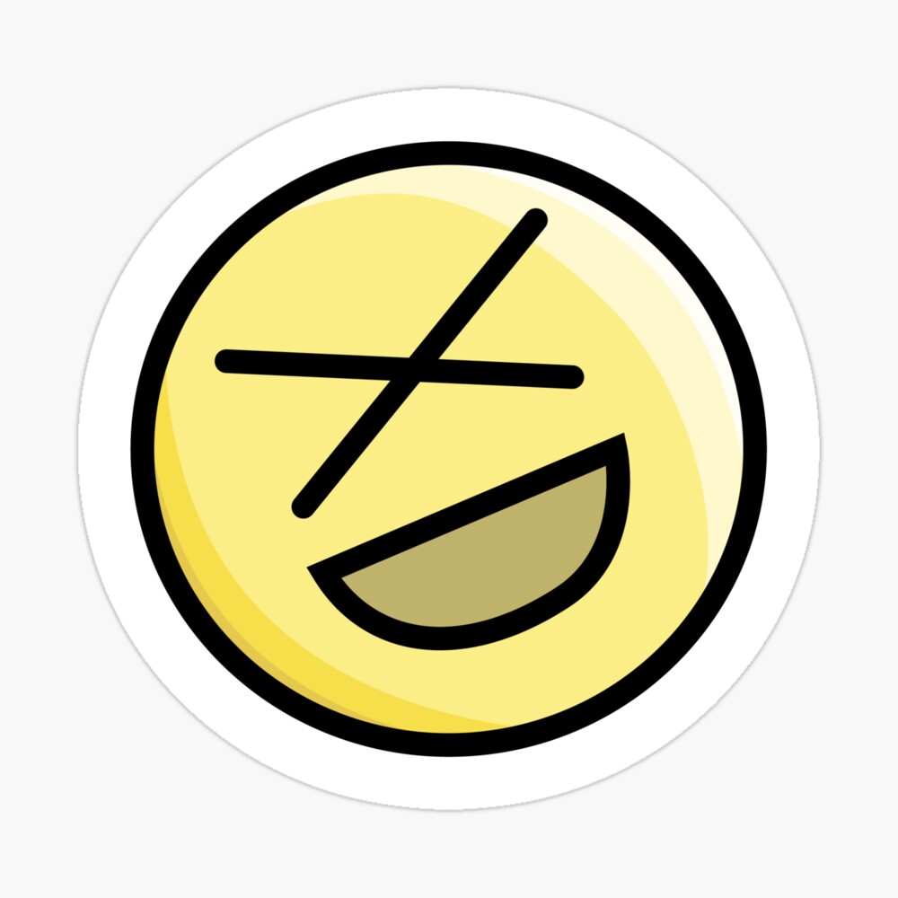 smiley☻です✩ Dead Eyes Smiley Face (Black) - Streetwear 