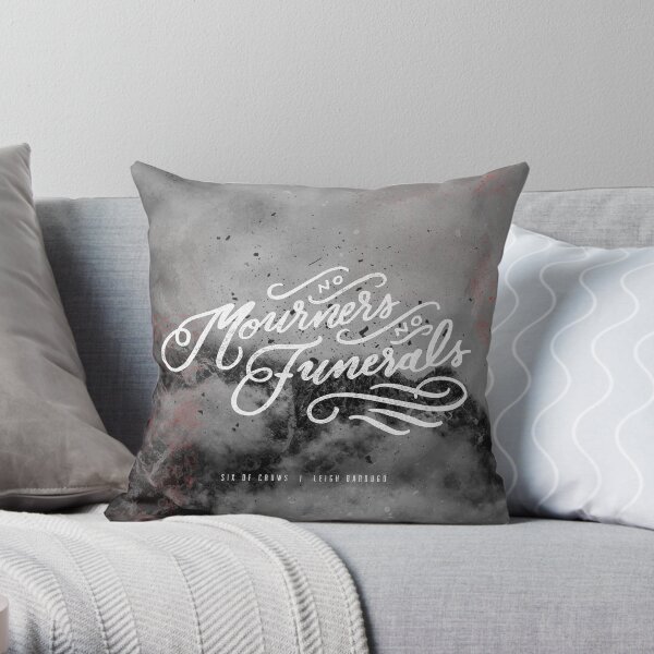 No Mourners, No Funerals Throw Pillow