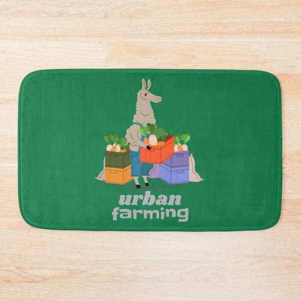 Item preview, Urban Farming Llama designed and sold by ShineEyePirate.